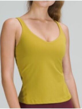 Olive Lululemon Long Align Top